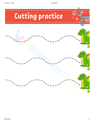 Cutting practice