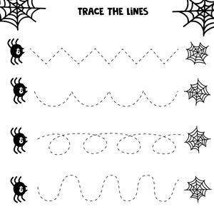 Trace the lines