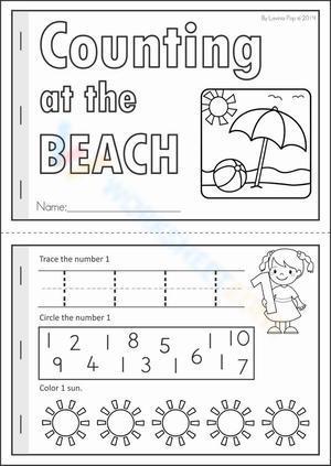 Counting at the beach