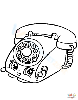 Chatter Rotary Telephone Shopkin