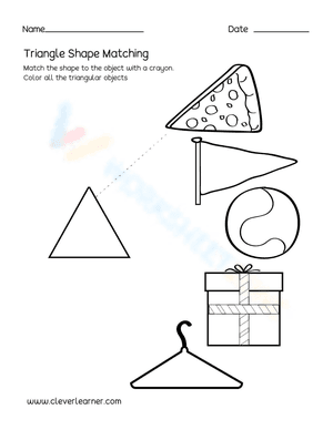 Triangle shape matching