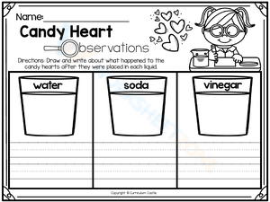 Candy Heart  observations