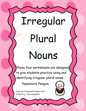 Irregular  Plural  Nouns