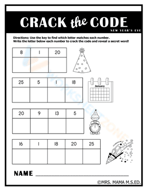 New Year's Eve Crack The Code