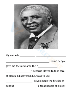 Black History Month Fill in the Blank 