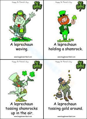 Leprechaun flashcard 6