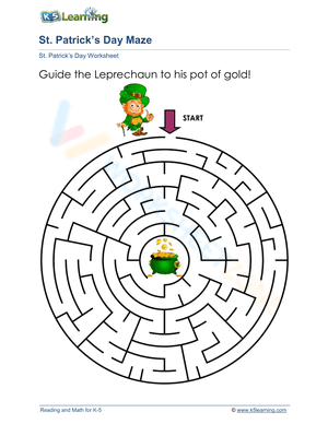 St. Patrick’s Day Maze