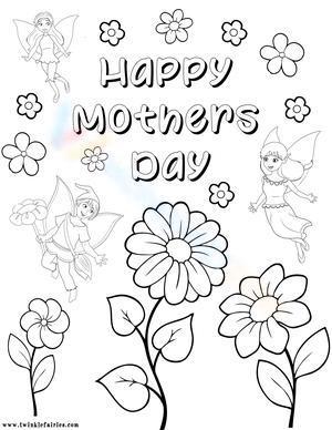 Happy mother's day worksheet