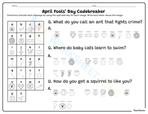 April Fools’ Day Codebreaker