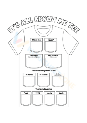 Back To School: All About Me Tee