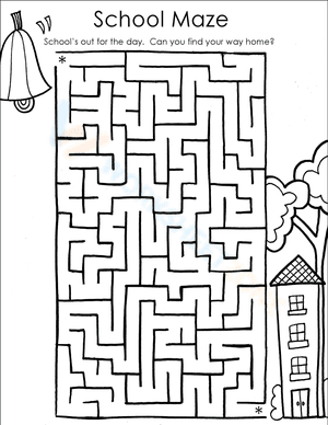Back To School: School Maze