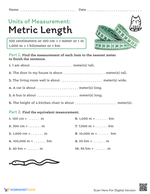 Units of Measurement: Metric Length