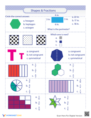 Shapes and Fractions