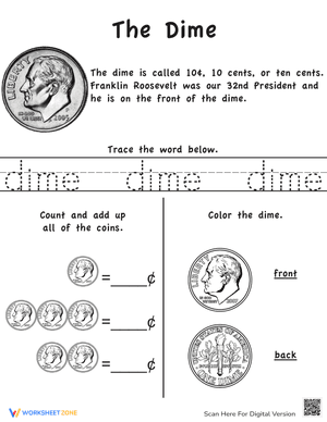 Learn the Coins: The Dime