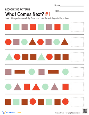 Recognizing Patterns: What Comes Next? #1