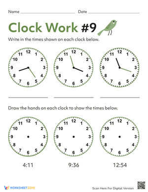 Clock Work #9