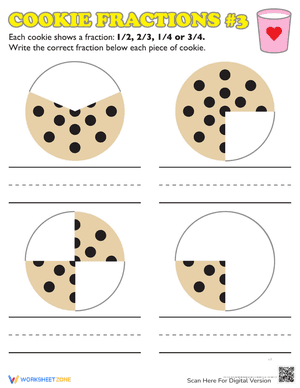 Cookie Fractions 3
