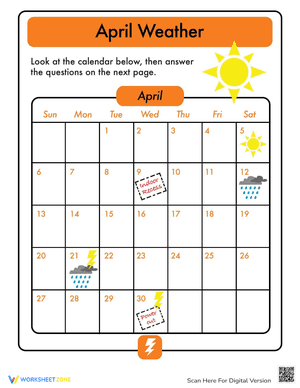 Calendar Challenge: April