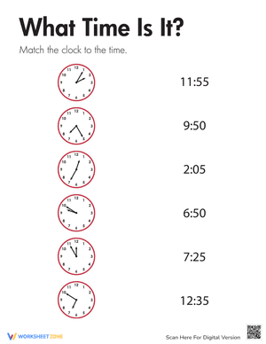 Telling Time: What Time Is It?