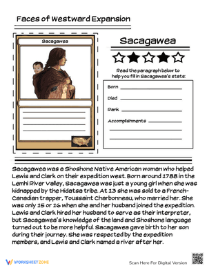 Sacagawea Trading Card