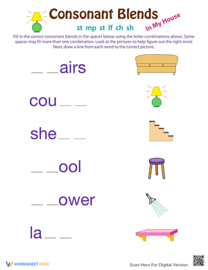 Consonant Clusters at Home
