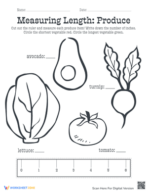 Measuring Length: Produce