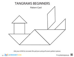 Easy Tangrams Puzzle #5