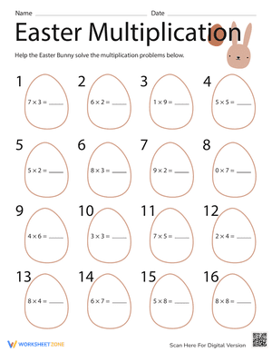 Easter Multiplication #5