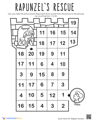 Rapunzel's Number Maze