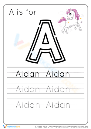 A is for Aidan