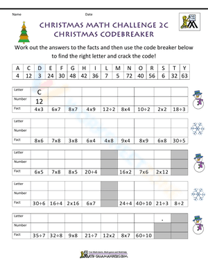 Christmas Code Breakers Challenge 2C