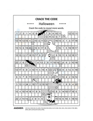Crack The Code Halloween 