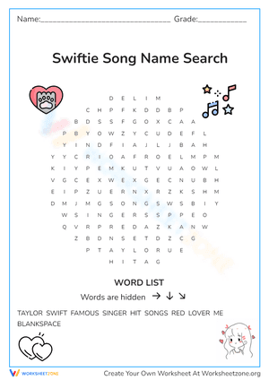 Swiftie Song Name Search