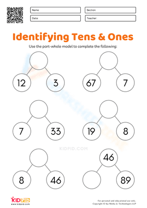 Identifying Tens and Ones 4