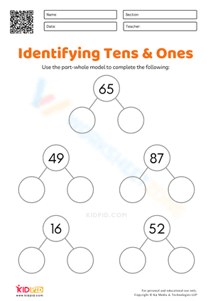 Identifying Tens and Ones 6