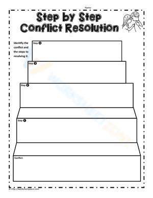 Step by Step Conflict Resolution