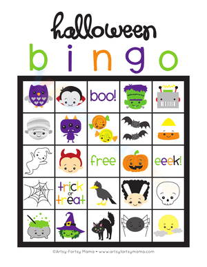 Halloween Bingo Card 5