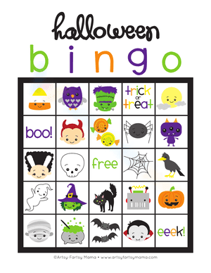Halloween Bingo Card 10