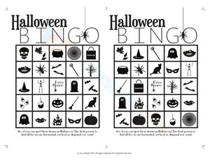 Halloween Bingo 4