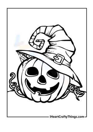 Spooky Jack-o-lantern