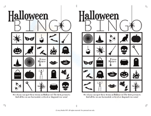 Halloween Bingo 1