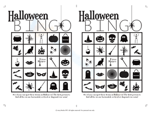 Halloween Bingo 3
