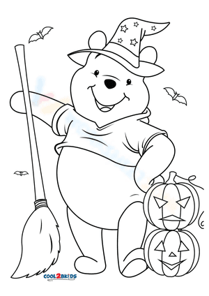 Disney Halloween Pictures to Color