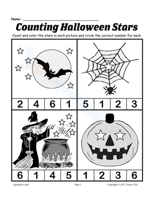 Counting Halloween Stars