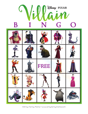 Villain Bingo 3