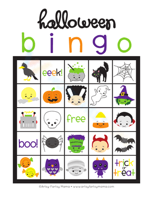 Halloween Bingo Card 9