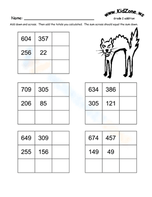 Math Worksheet Magic Square 2