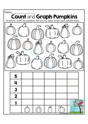 Count and Graph Pumpkins