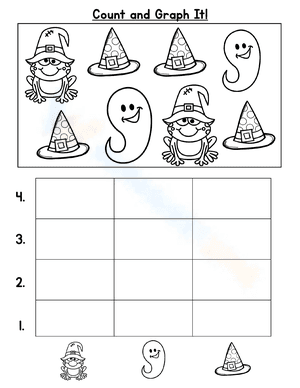 Halloween Count and Graph It 2