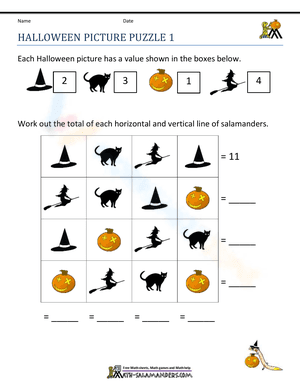 Halloween Picture Puzzle 1